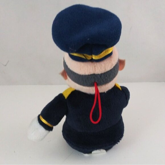 Vintage 1999 Stuffins Frosty The Snowman Police Officer 9" Plush - Picture 3 of 10